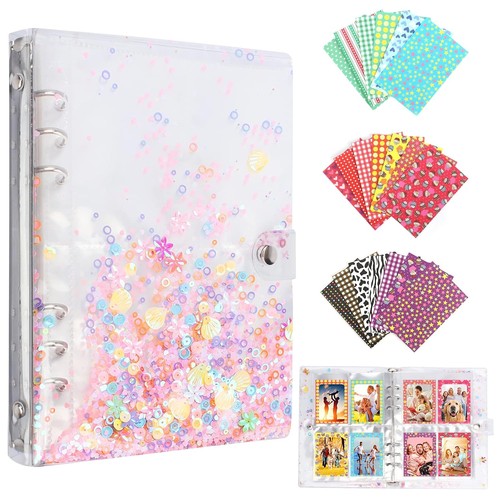 Mini fotoalbum mit 200 taschen - mit,