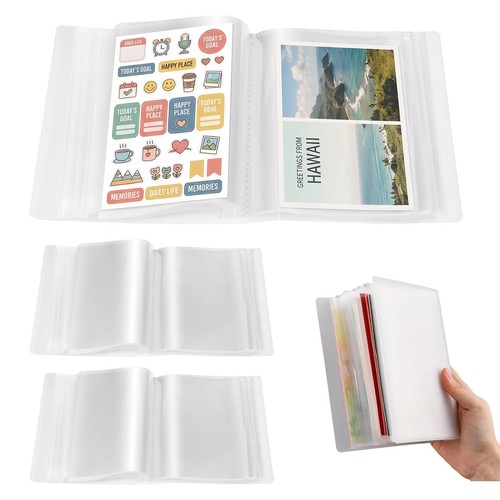 Transparent mini fotoalbum - a6,