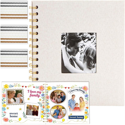 Scrapbook fotoalbum 5x20 - scrapbook-fotoalbum, 20.5x20.5